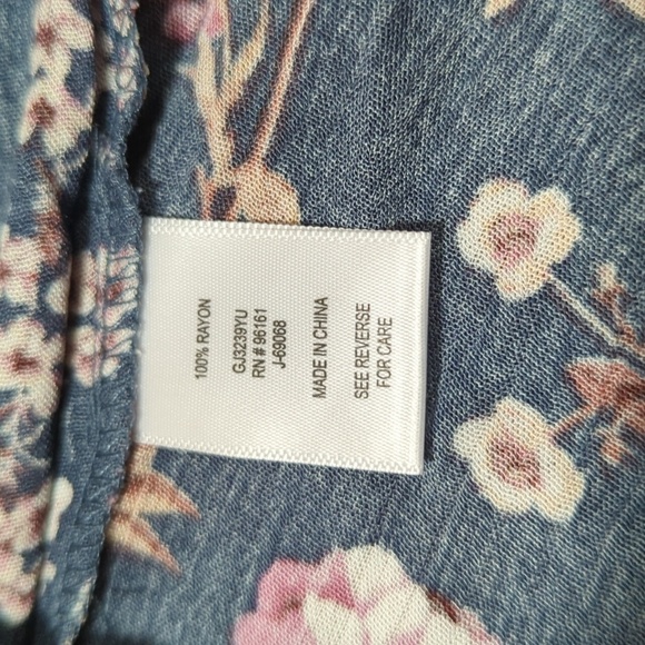 Gypsies & Moondust Women's Long Sleeve Keyhole Back Blouse Size Medium - New - Picture 6 of 8